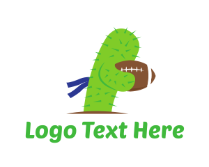Football - Cactus Gridiron Football logo design