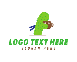 Football - Cactus Sport Football logo design