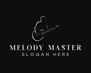 Musician - Guitar Musician Artist logo design