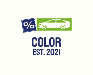Ethanol - Discount Ticket Car logo design