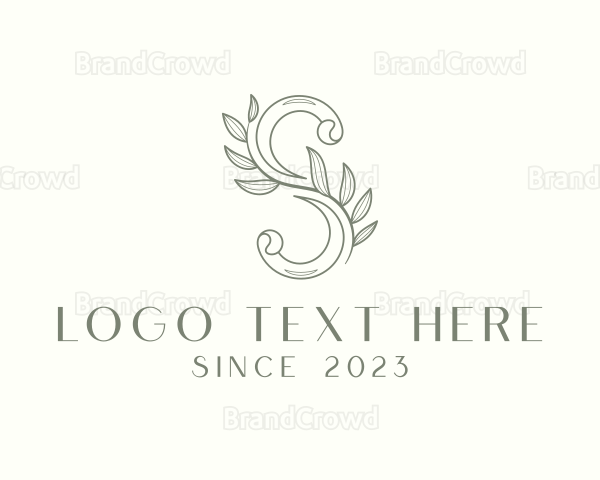 Eco Letter S Logo