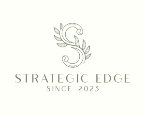 Eco Letter S logo design