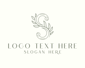 Eco Letter S Logo