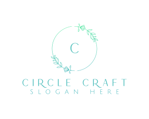 Beauty Wreath Lettermark logo design