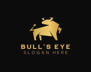 Deluxe Bull Animal logo design