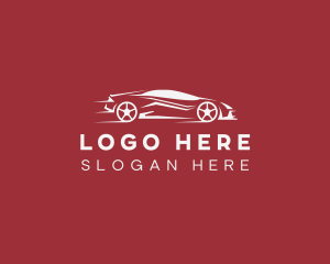 Transportation Sports Car Logo