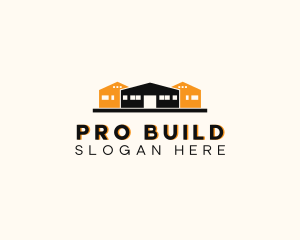 Industrial Warehouse Building logo design