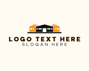 Storage - Industrial Warehouse Building logo design