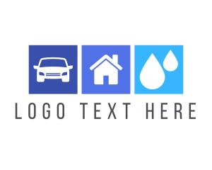 Insurance - Cleaning Washing Detailing logo design