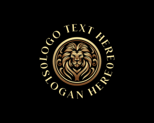 Corporate - Luxury Lion Royalty logo design