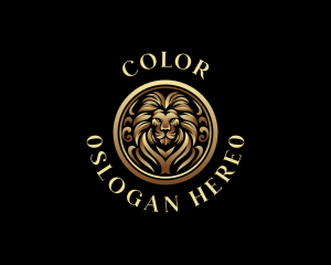 Medieval - Luxury Lion Royalty logo design