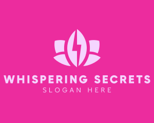 Lightning Lotus Spa logo design