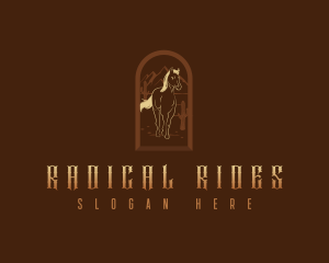 Western Horse Ranch logo design