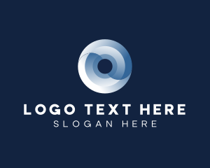 Technology - Digital Cyber Technology Letter O logo design