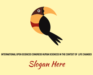 Savanna - Tropical Toucan Bird logo design