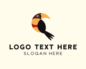 Zoo - Tropical Toucan Bird logo design