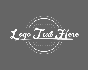 Customize - Retro Business Script logo design