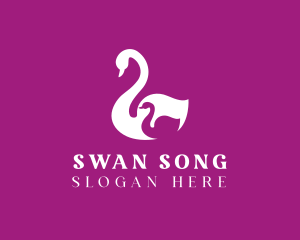 Swan Bird Sanctuary  logo design