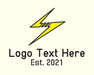 lightning bolt logo