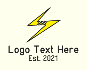 Lightning Bolt Charge Logo