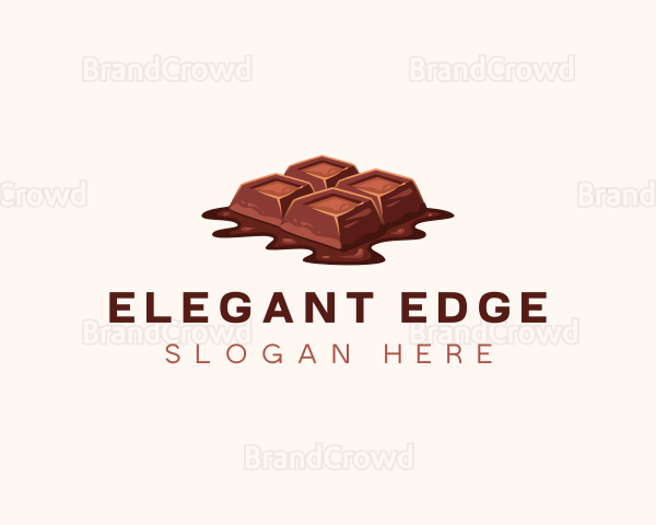 Sweet Chocolate Candy Logo