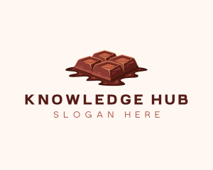 Sweet Chocolate Candy Logo