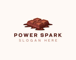 Sweet Chocolate Candy Logo