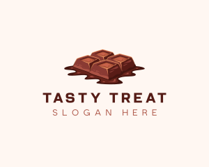 Yummy - Sweet Chocolate Candy logo design