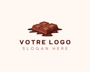 Snack - Sweet Chocolate Candy logo design