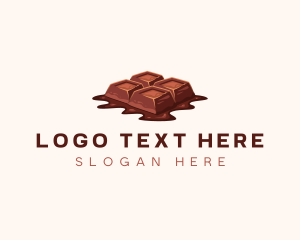 Sweet Chocolate Candy Logo