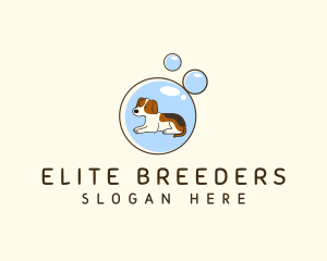 Dog Bubble Bath logo design