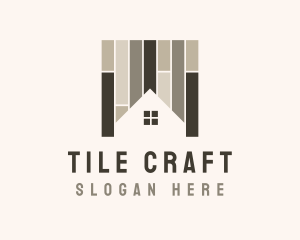 Tiles - House Floorboard Tile logo design