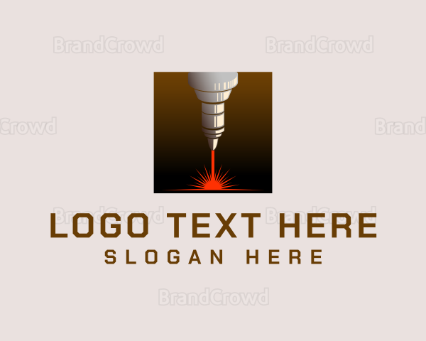 Laser Cutter Machine Logo