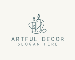 Candle Maker Decoration logo design