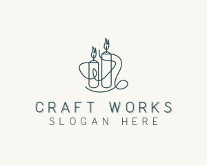 Candle Maker Decoration logo design