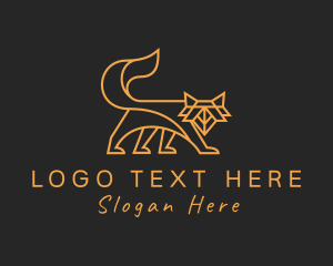 Exclusive - Deluxe Orange Fox logo design