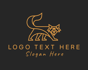 Fox - Deluxe Orange Fox logo design