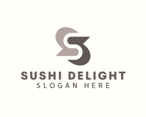 Freight Delivery Letter S logo design