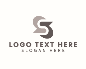 Logistics - Freight Delivery Letter S logo design