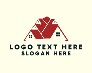 Residential Apartment Neighborhood Logo