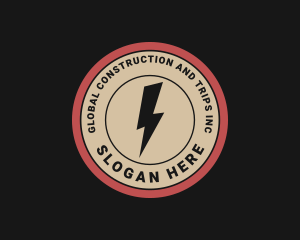 Thunder - Thunder Electric Voltage Bolt logo design
