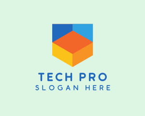 Tech - Colorful Digital Tech logo design