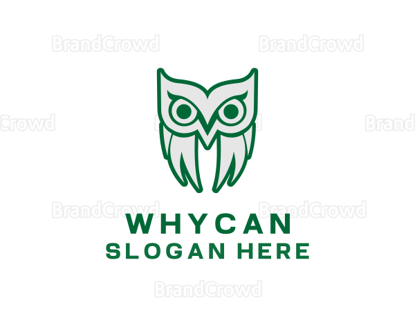 Old Bird Owl Logo