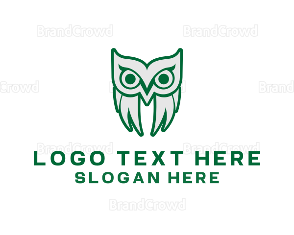 Old Bird Owl Logo