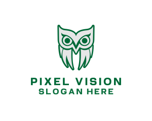 Old Bird Owl logo design