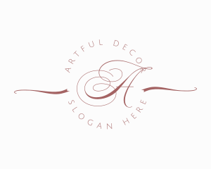 Decorate - Elegant Boutique Ribbons logo design