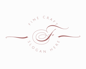 Elegant Boutique Ribbons logo design