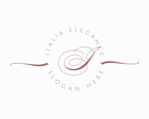 Elegant Boutique Ribbons logo design