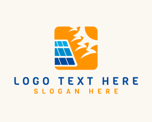 Light - Solar Sun Energy logo design