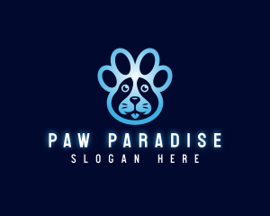 Paw Print Veterinary logo design